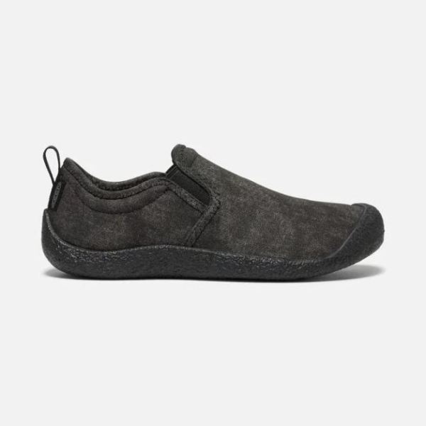 Keen Shoes | Women's Howser Canvas Slip-On-Black/Black - Click Image to Close