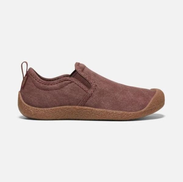 Keen Shoes | Women's Howser Canvas Slip-On-Andorra/Brown - Click Image to Close