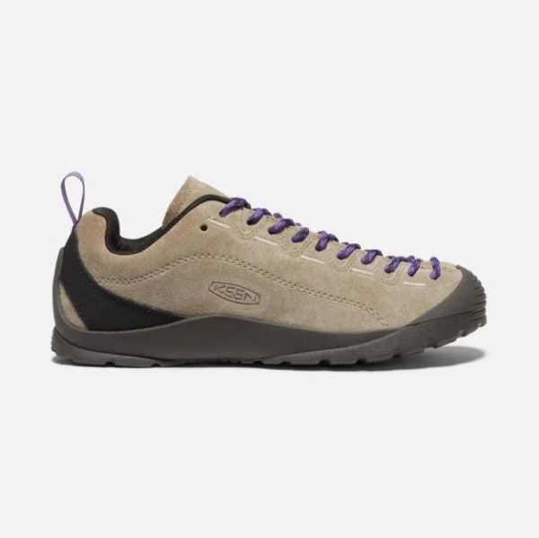 Keen Shoes | Women's Jasper Suede Sneakers-Brindle/Tillandsia Purple - Click Image to Close