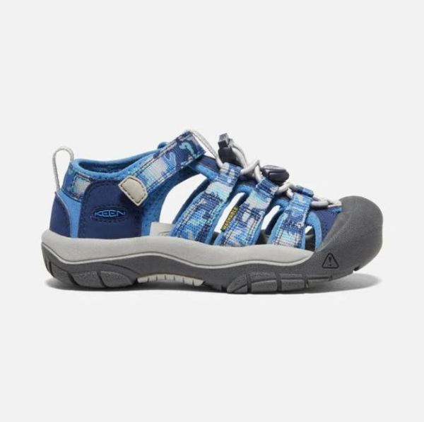 Keen Shoes | Little Kids' Newport H2-Camo/Bright Cobalt