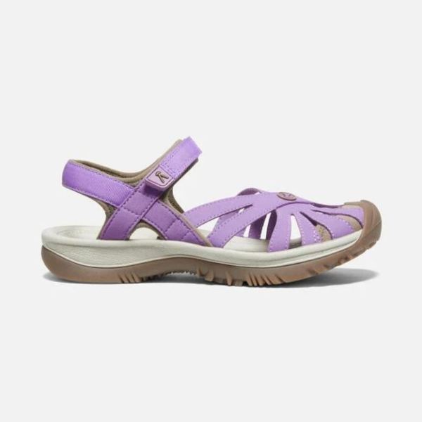 Keen Shoes | Women's Rose Sandal-Chalk Violet/Brindle