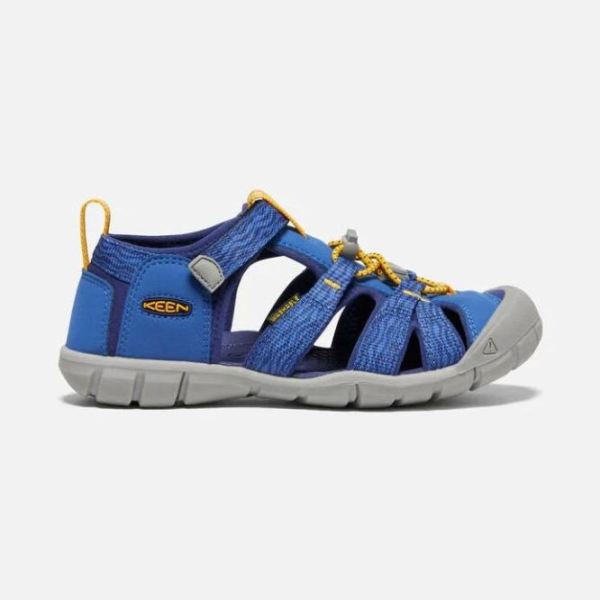 Keen Shoes | Big Kids' Seacamp II CNX-Bright Cobalt/Blue Depths - Click Image to Close