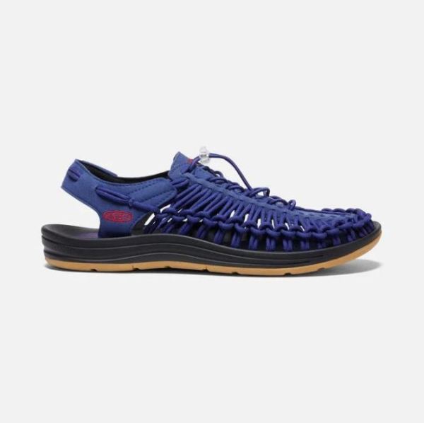 Keen Shoes | Men's UNEEK-Blue Depths/Red Carpet