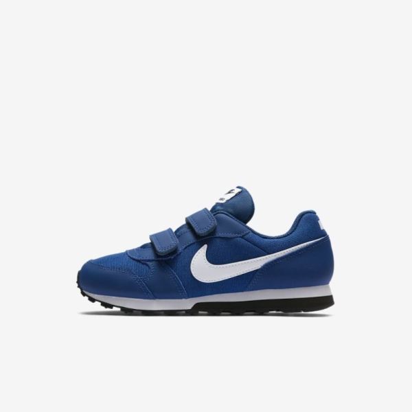 Kids Nike MD Runner 2 | Gym Blue / Black / White