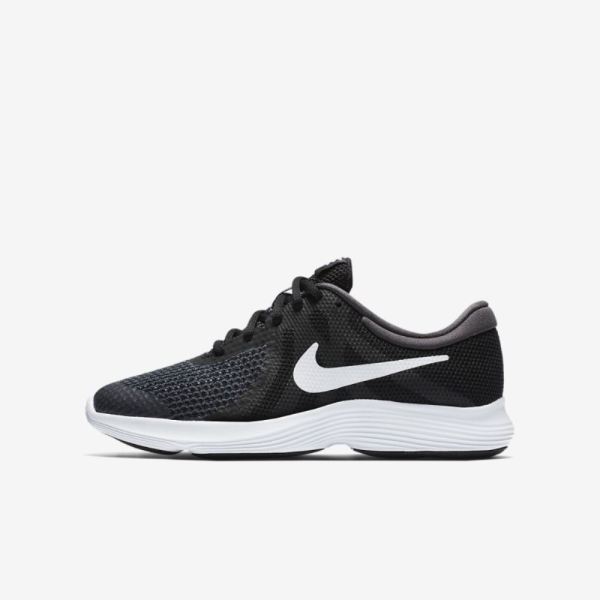 Kids Nike Revolution 4 | Black / Anthracite / White - Click Image to Close