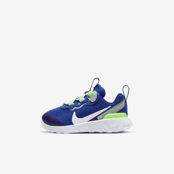 Kids Nike 55 | Hyper Blue / Ghost Green / Light Smoke Grey / White - Click Image to Close