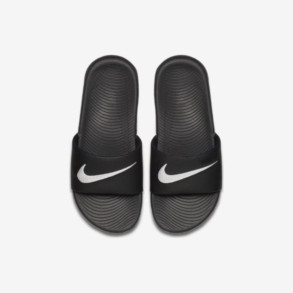 Kids Nike Kawa | Black / White - Click Image to Close