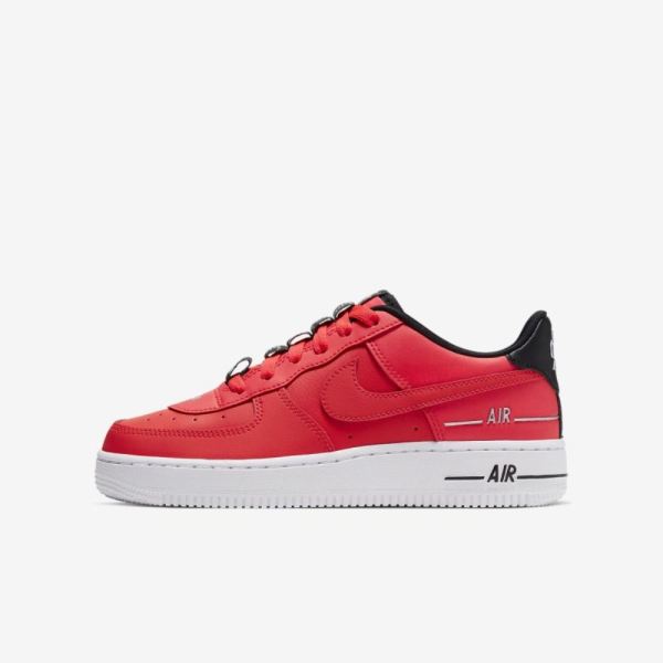 Kids Nike Air Force 1 LV8 3 | Laser Crimson / Black / White / Laser Crimson - Click Image to Close