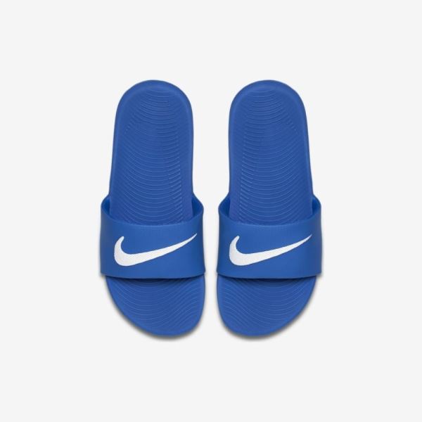 Kids Nike Kawa | Hyper Cobalt / White - Click Image to Close