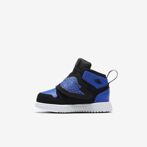 Sky Jordan 1 | Black / White / Hyper Royal - Click Image to Close