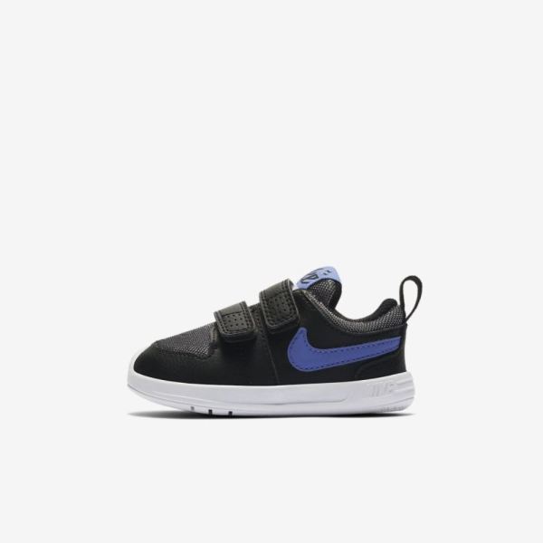 Kids Nike Pico 5 Glitter | Black / Sapphire / White - Click Image to Close