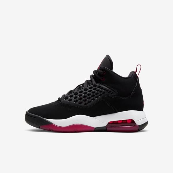 Jordan Maxin 200 | Black / White / Gym Red - Click Image to Close