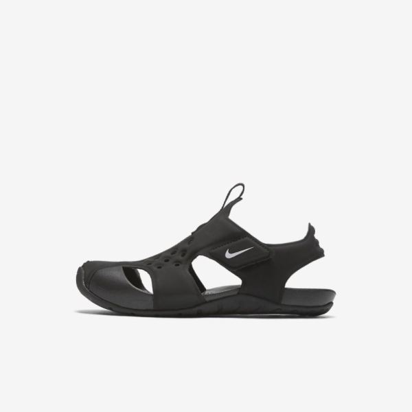 Kids Nike Sunray Protect 2 | Black / White