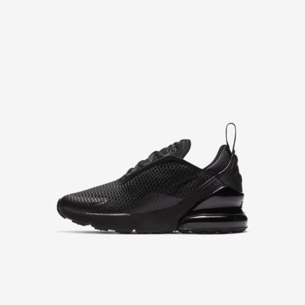 Kids Nike Air Max 270 | Black / Black / Black