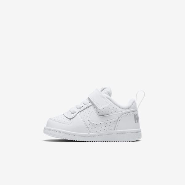 NikeCourt Borough Low | White / White - Click Image to Close