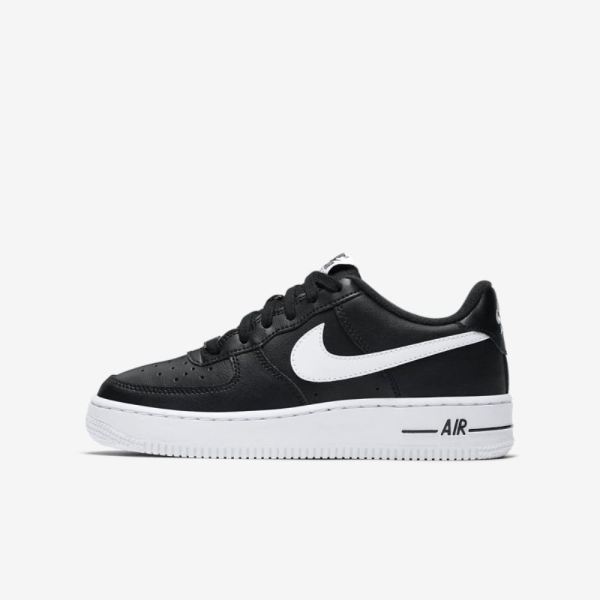 Kids Nike Air Force 1 | Black / White