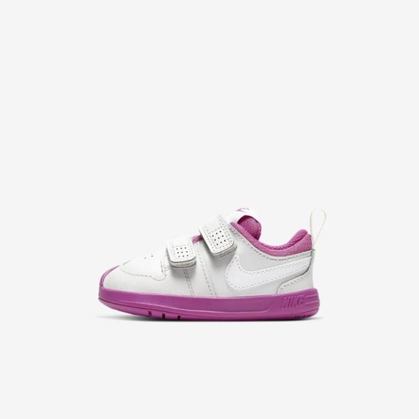 Kids Nike Pico 5 | Platinum Tint / Active Fuchsia / White