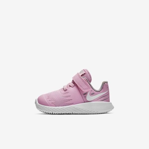 Kids Nike Star Runner | Pink Rise / Atmosphere Grey / White - Click Image to Close