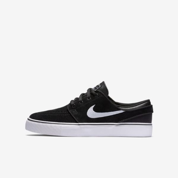 Kids Nike SB Stefan Janoski | Black / Gum Medium Brown / White