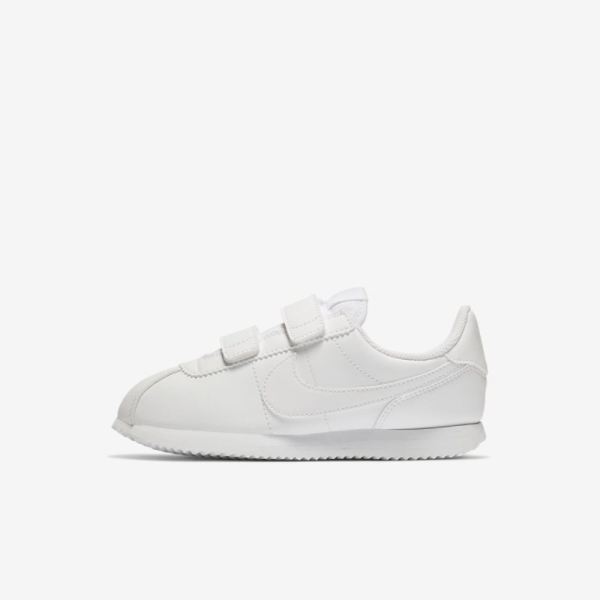 Kids Nike Cortez Basic SL | White / White / White