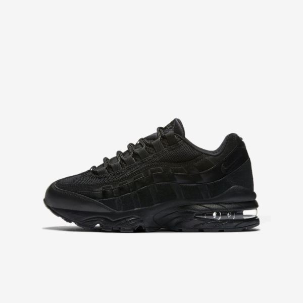 Kids Nike Air Max 95 | Black / Black / Black