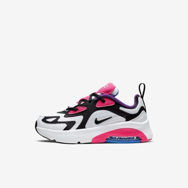 Kids Nike Air Max 200 | White / Hyper Pink / Photo Blue / Black - Click Image to Close