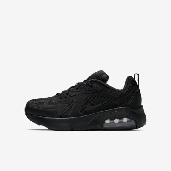 Kids Nike Air Max 200 | Black / Anthracite - Click Image to Close