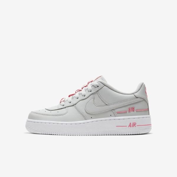 Kids Nike Air Force 1 LV8 3 | Photon Dust / Digital Pink / White / Photon Dust - Click Image to Close