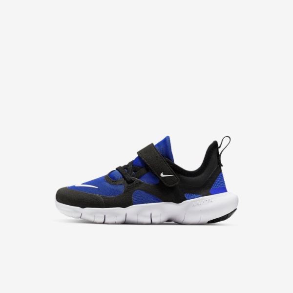 Kids Nike Free RN 5.0 | Racer Blue / White / Black