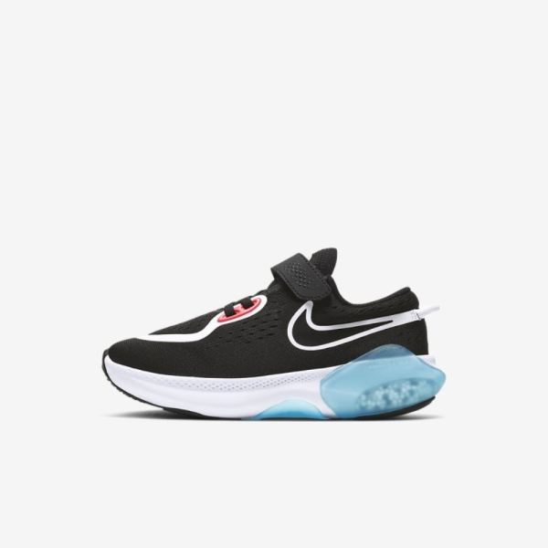 Kids Nike Joyride Dual Run | Black / Hot Punch / Glacier Ice / Black