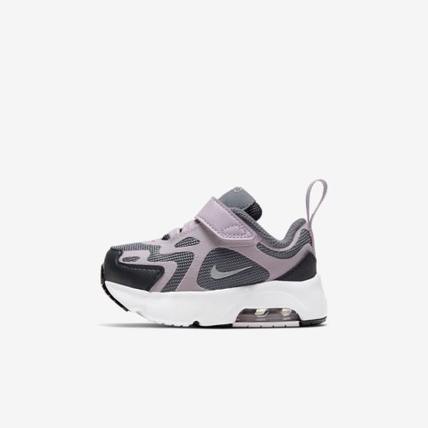 Kids Nike Air Max 200 | Off Noir / Lemon Venom / White / Iced Lilac - Click Image to Close