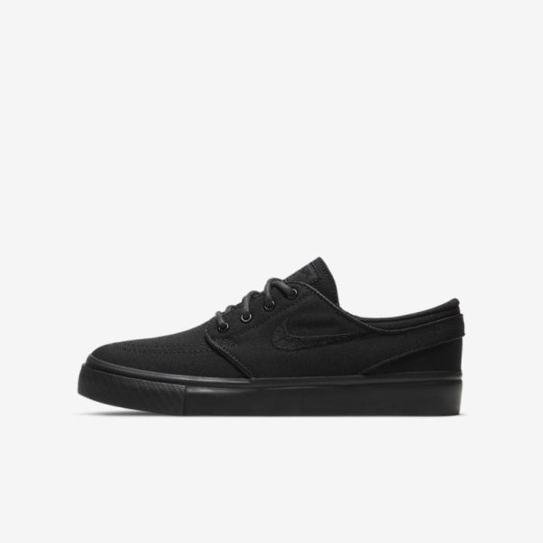 Kids Nike SB Stefan Janoski | Black / Anthracite / Black