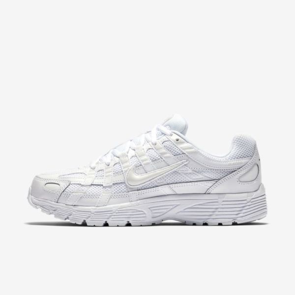 Kids Nike P-6000 | White / Platinum Tint / White