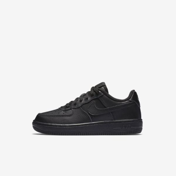 Kids Nike Force 1 | Black / Black / Black