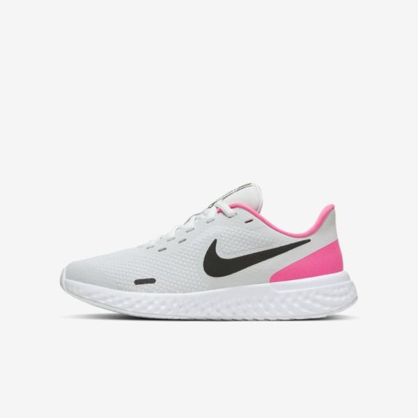 Kids Nike Revolution 5 | Photon Dust / Hyper Pink / White / Black