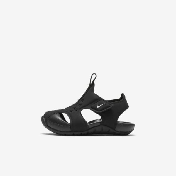 Kids Nike Sunray Protect 2 | Black / White