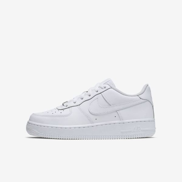 Kids Nike Air Force 1 | White / White / White