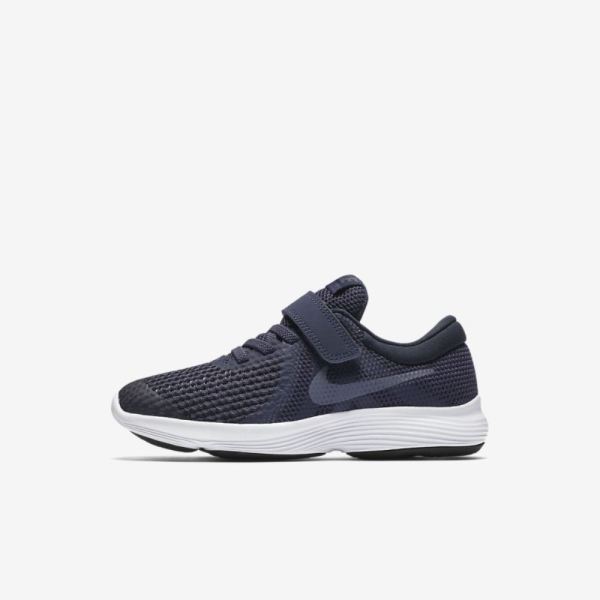 Kids Nike Revolution 4 | Neutral Indigo / Obsidian / Black / Light Carbon