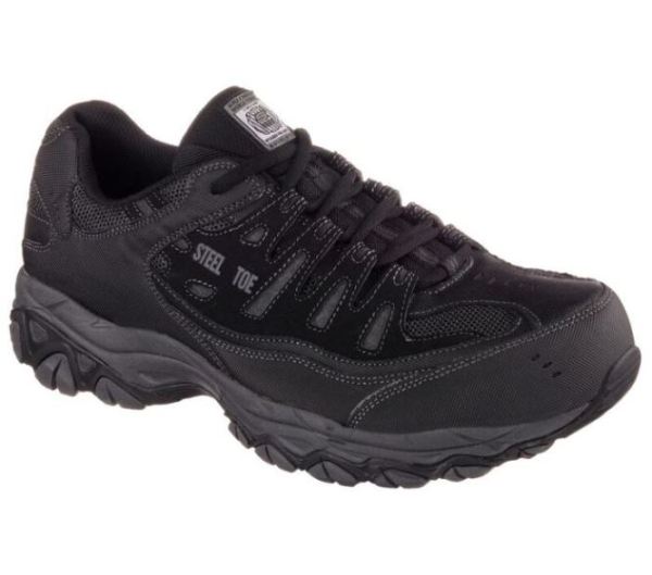 Skechers Men's Work Relaxed Fit: Cankton ST - Click Image to Close