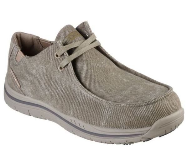 Skechers Men's Work: Otsego - Onerous Alloy Toe - Click Image to Close