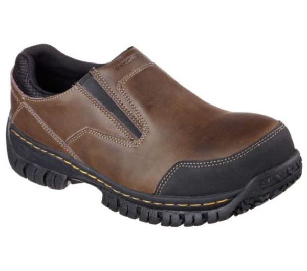 Skechers Men's Work Relaxed Fit: Hartan ST - Click Image to Close