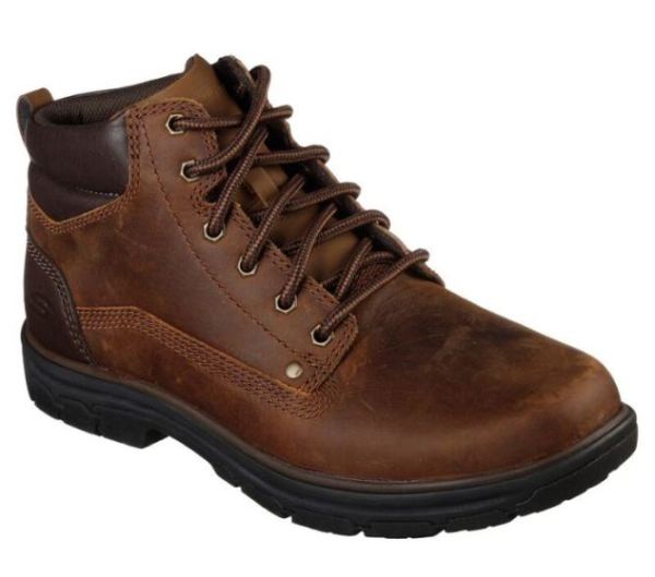 Skechers Men's Relaxed Fit: Segment - Garnet - Click Image to Close