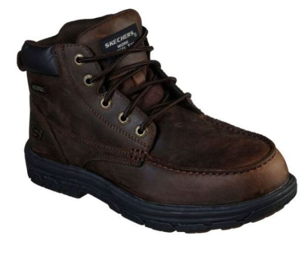 Skechers Men's Work Relaxed Fit: Vicksburk ST - Click Image to Close