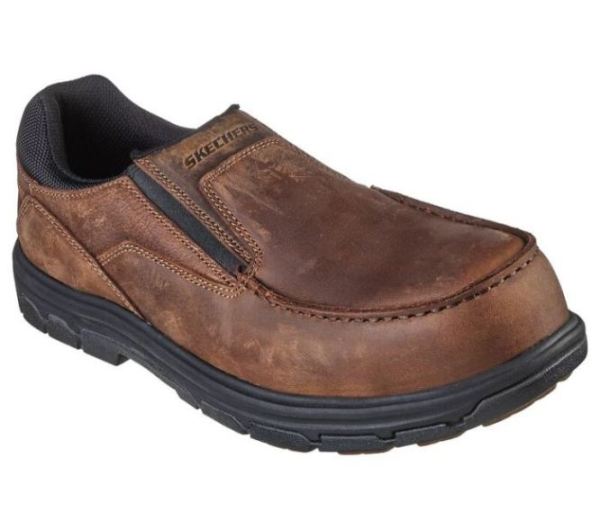 Skechers Men's Work: Vicksburk - Rubustle Comp Toe - Click Image to Close