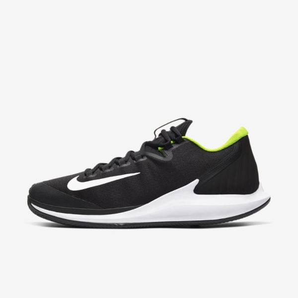 NikeCourt Air Zoom Zero | Black / Volt / White - Click Image to Close