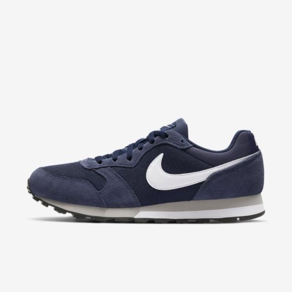 Nike MD Runner 2 | Midnight Navy / Wolf Grey / White - Click Image to Close