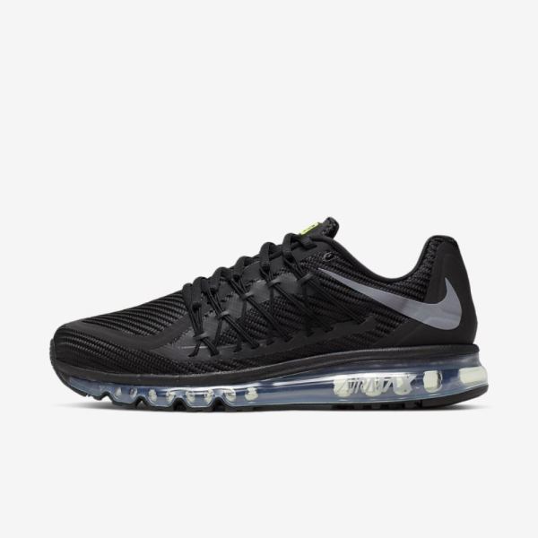 Nike Air Max 2015 | Black / Wolf Grey / Volt - Click Image to Close