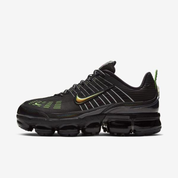 Nike Air VaporMax 360 | Black / Off Noir / Green Strike / Pink Blast - Click Image to Close