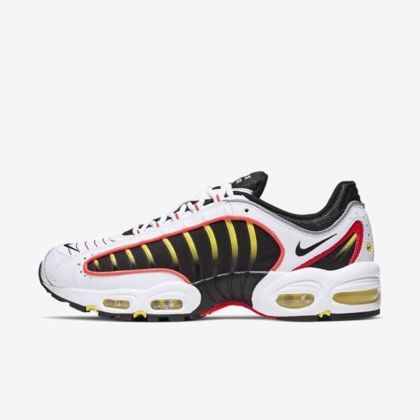 Nike Air Max Tailwind IV | White / Bright Crimson / Chrome Yellow / Black