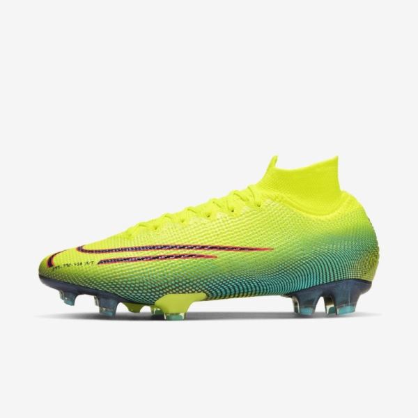 Nike Mercurial Superfly 7 Elite MDS FG | Lemon Venom / Aurora / Black - Click Image to Close